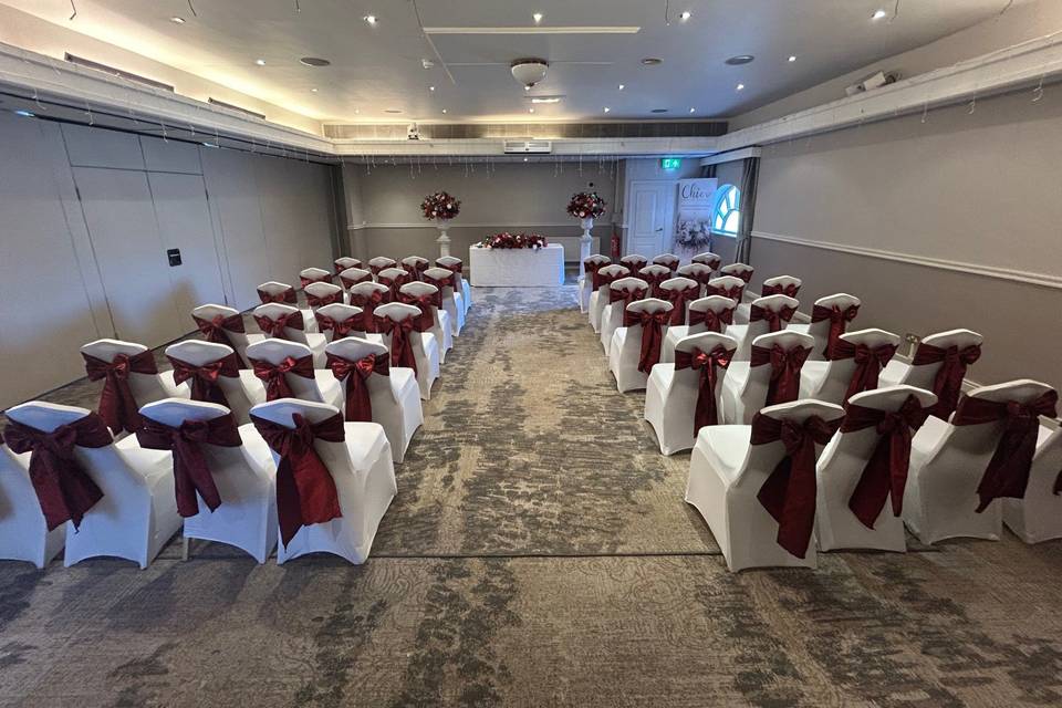 Thurnham suite ceremony inside