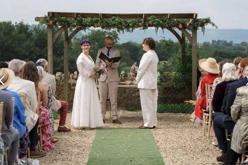 Beautiful ceremony
