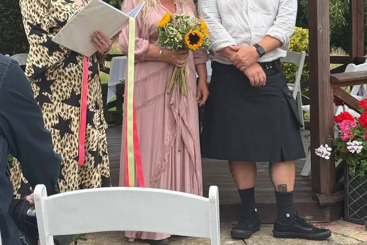 Hand tying & hand fasting