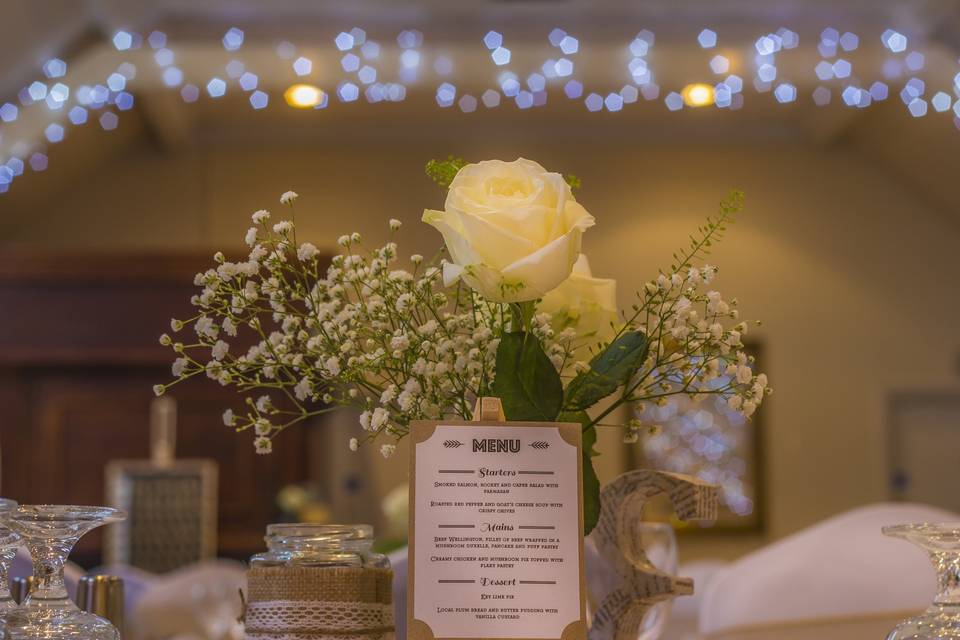 Floral centrepiece