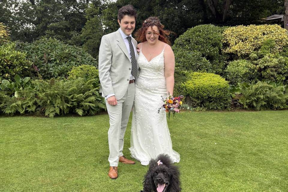 Mabel at the wedding