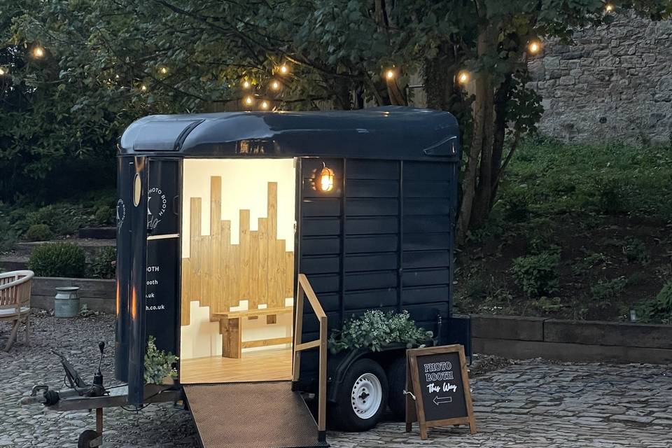 Horse Box Photo Booth