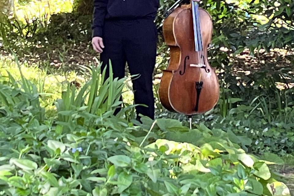 Greg with cello