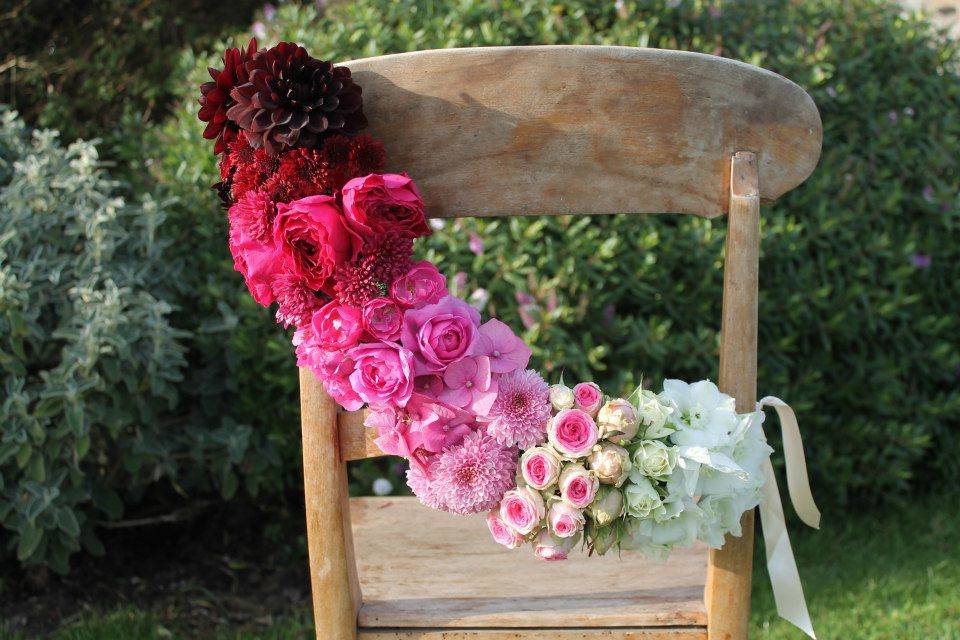 Scented garden flower chair