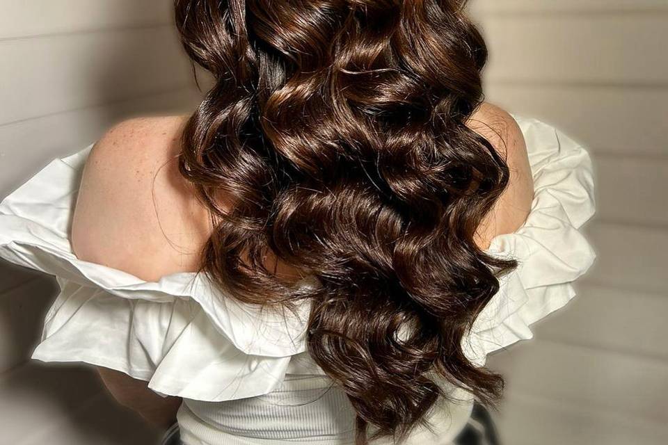 Bridal hair