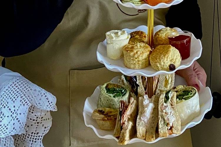 Example of afternoon tea