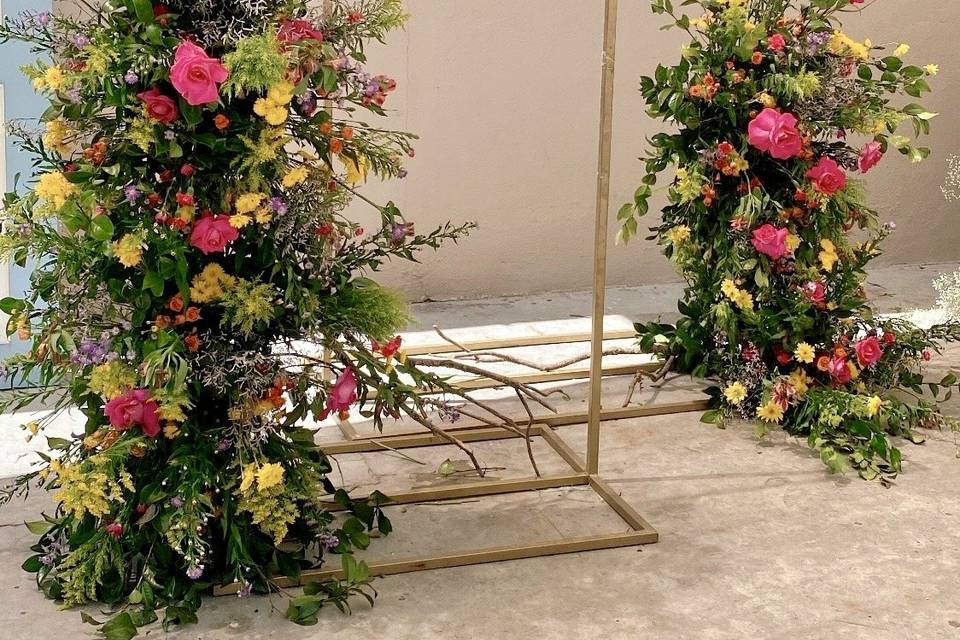 Floral installation