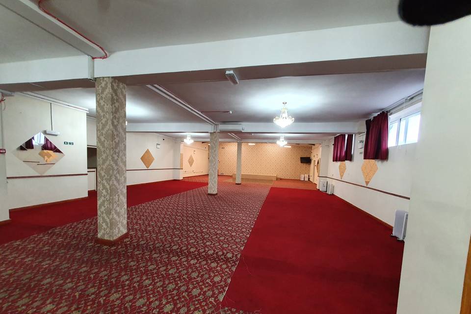 Inside main hall