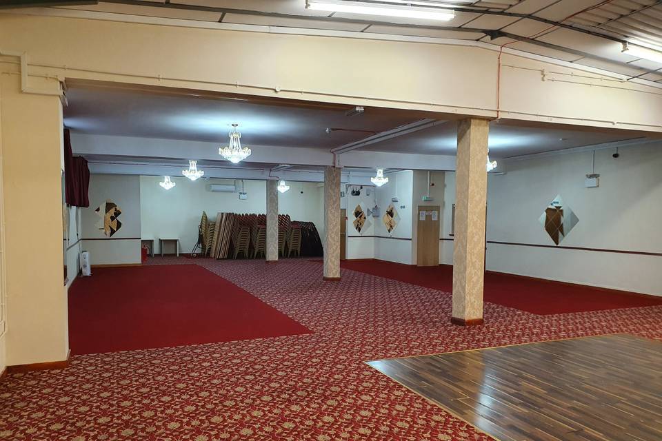 Inside main hall