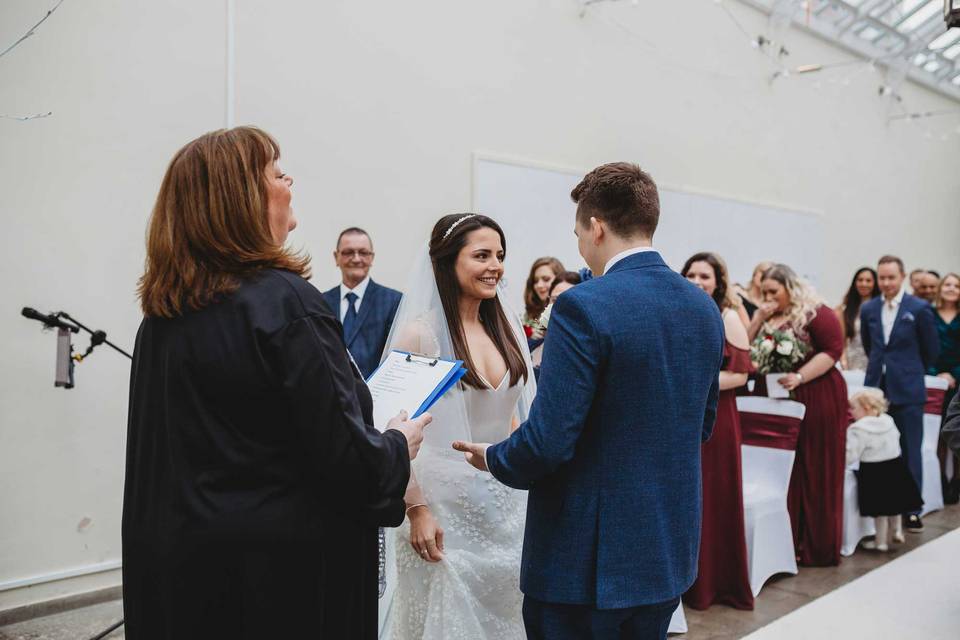 Sonia Woodroffe celebrant