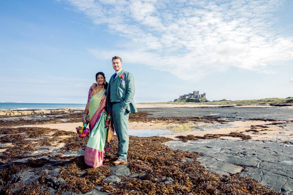 Hindu fusion wedding