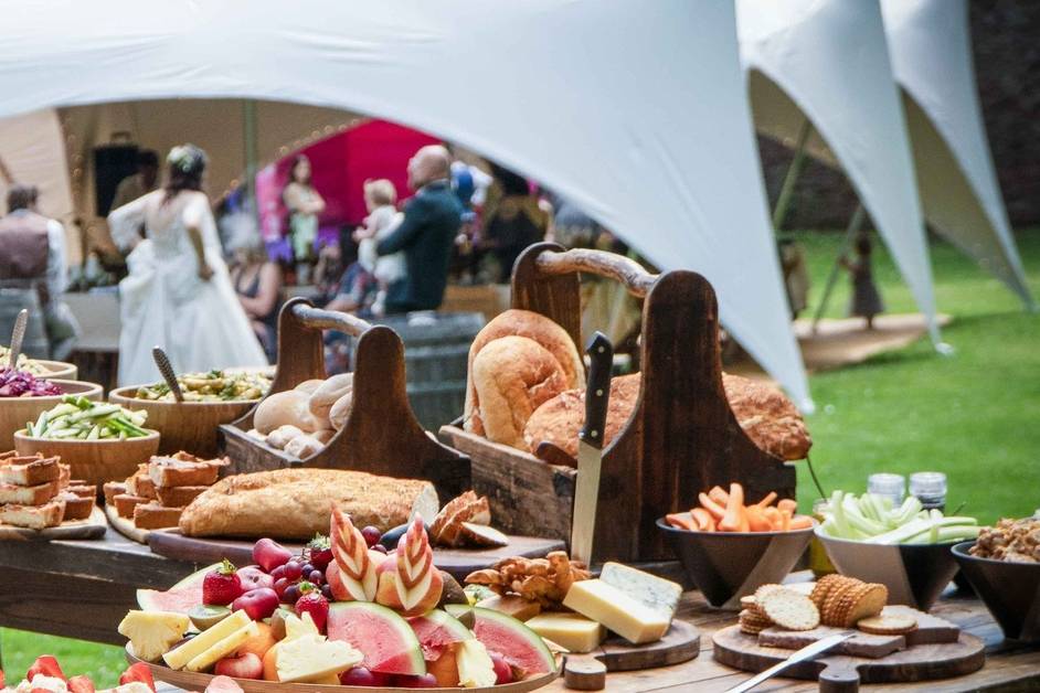 Wedding Food Spread