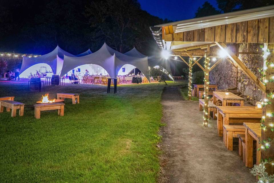Night Time Event Lighting