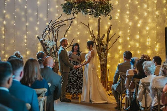 Barn Wedding Ceremony