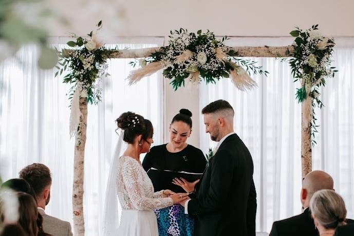 Warm, heartfelt Ceremony