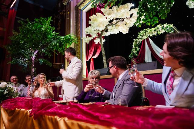 Top Table, speeches