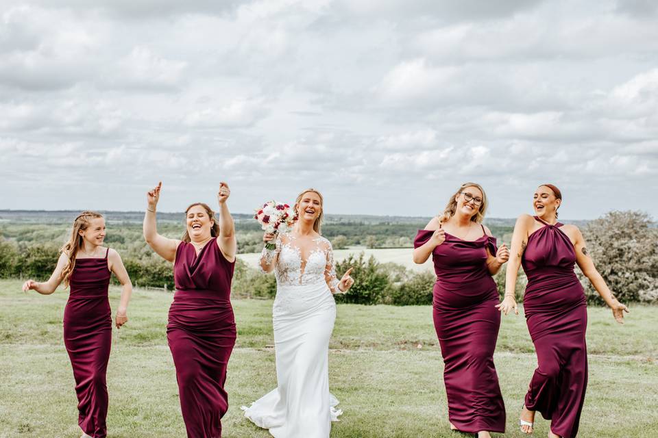 The bridesmaids x