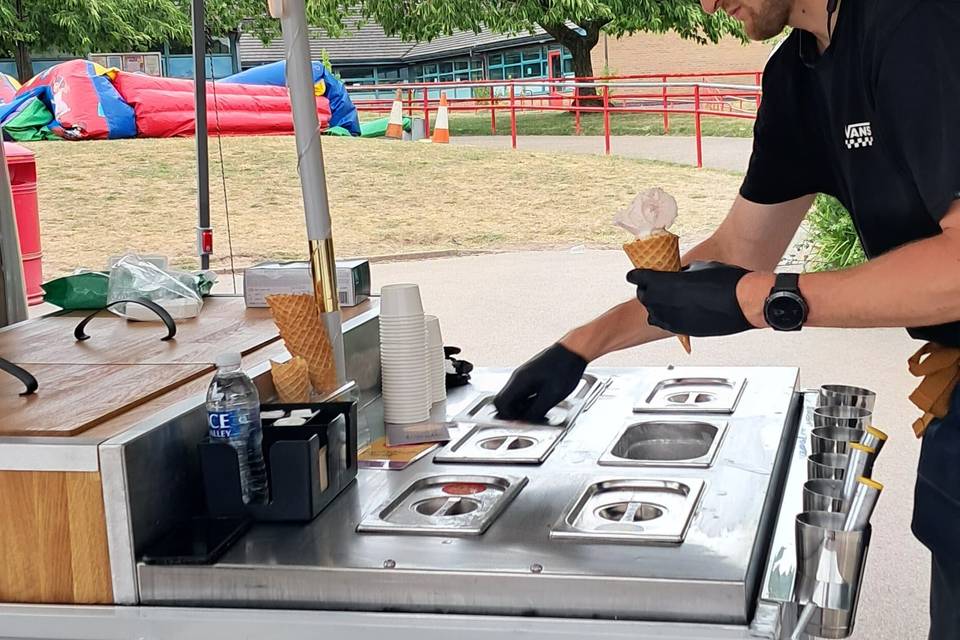 George Serving