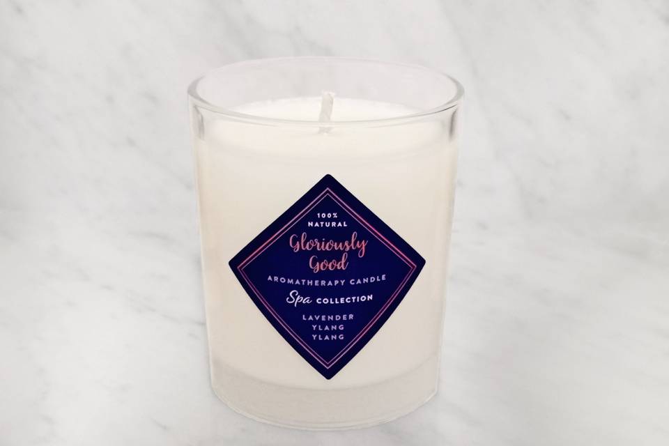 Lavender & ylang ylang candle