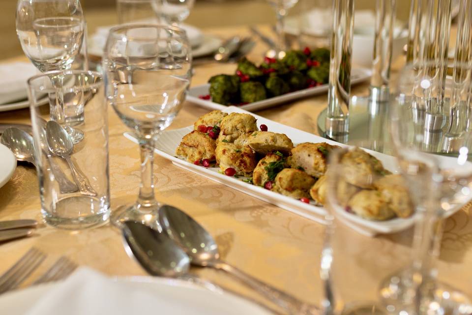 Malay Chicken Table Setup