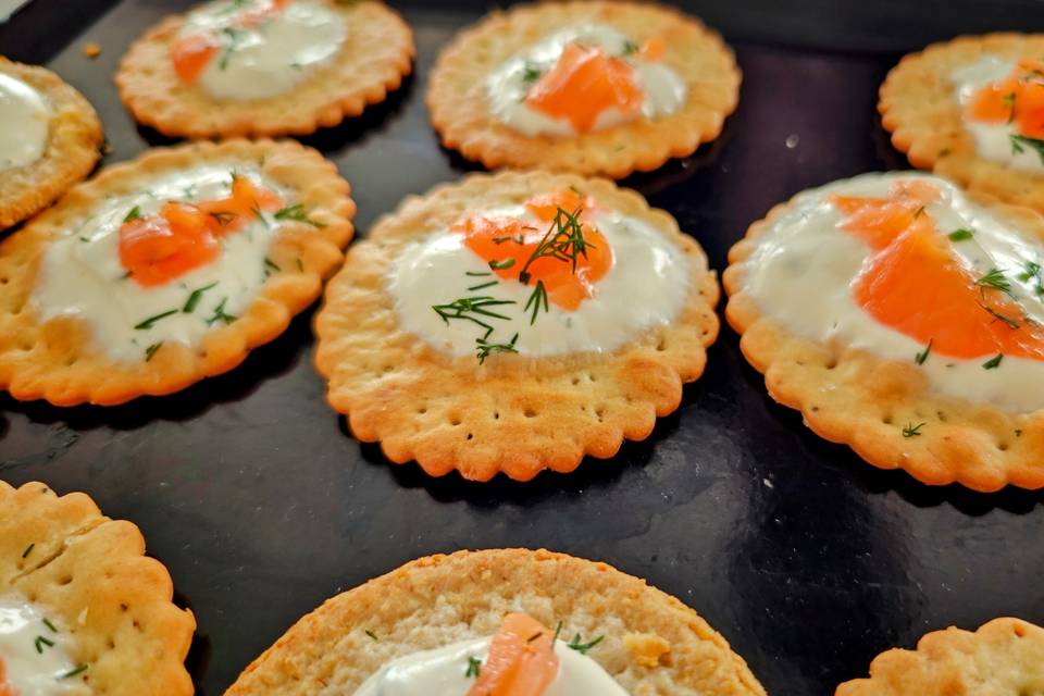 Salmon Blini