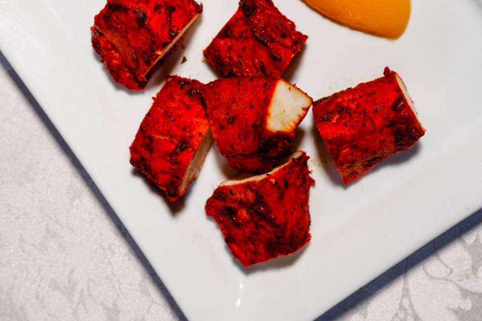 Chicken Tikka Plated