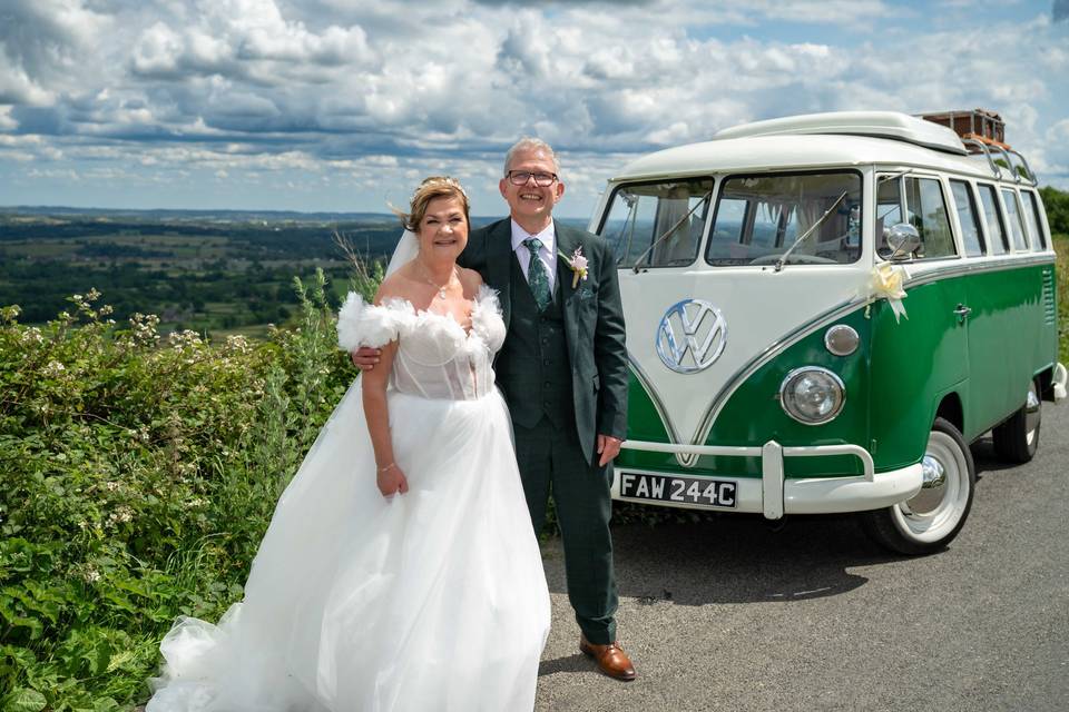 Views over Crich, Derbyshire