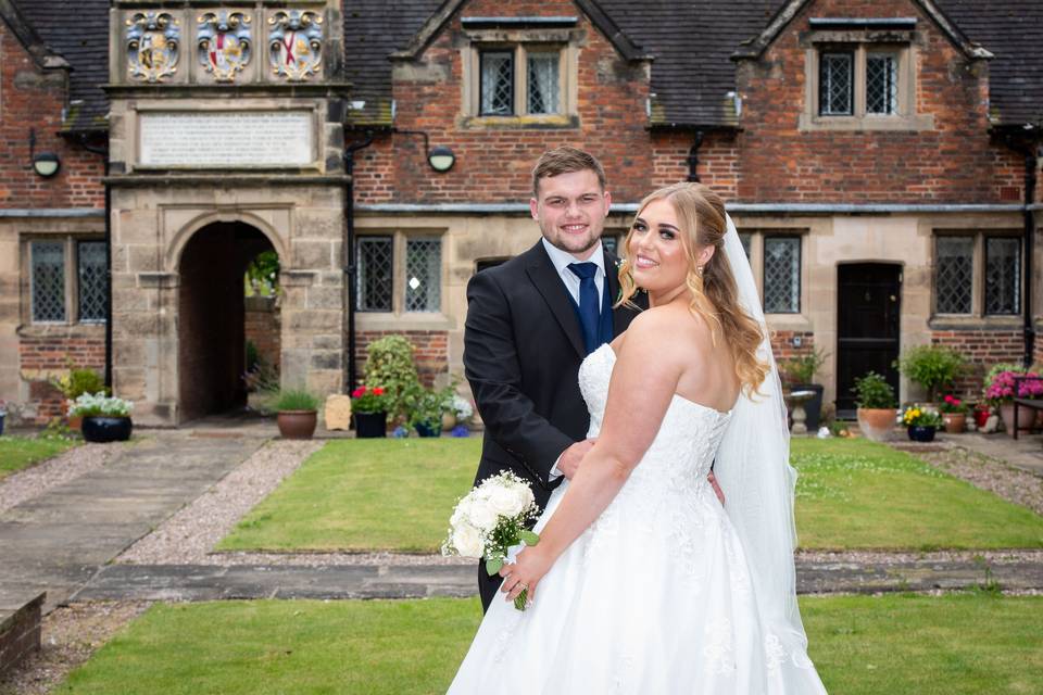 The happy couple