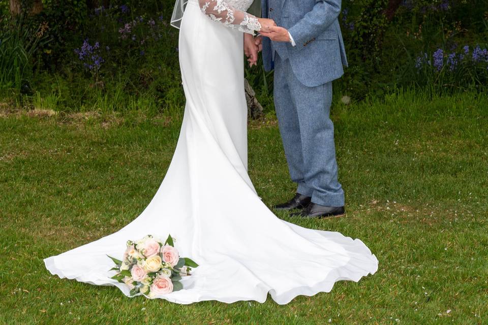 Lovely bridal couple