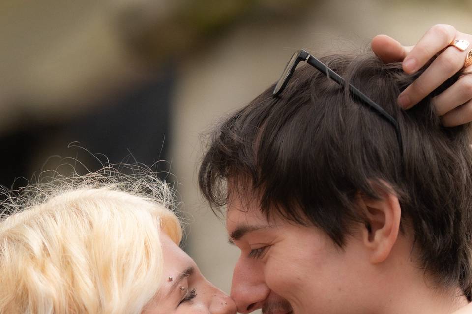 Nose to nose