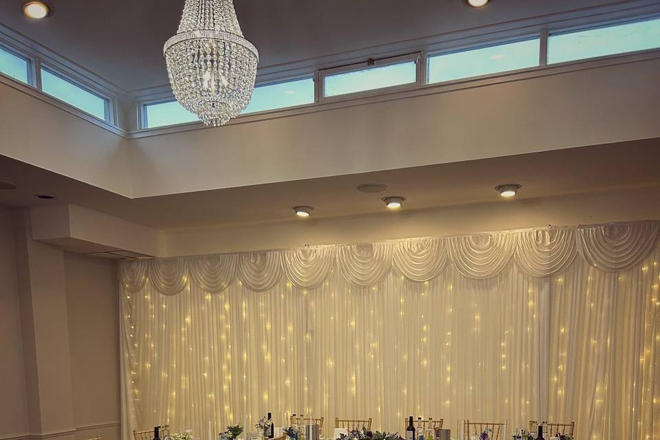 James suite, intimate wedding