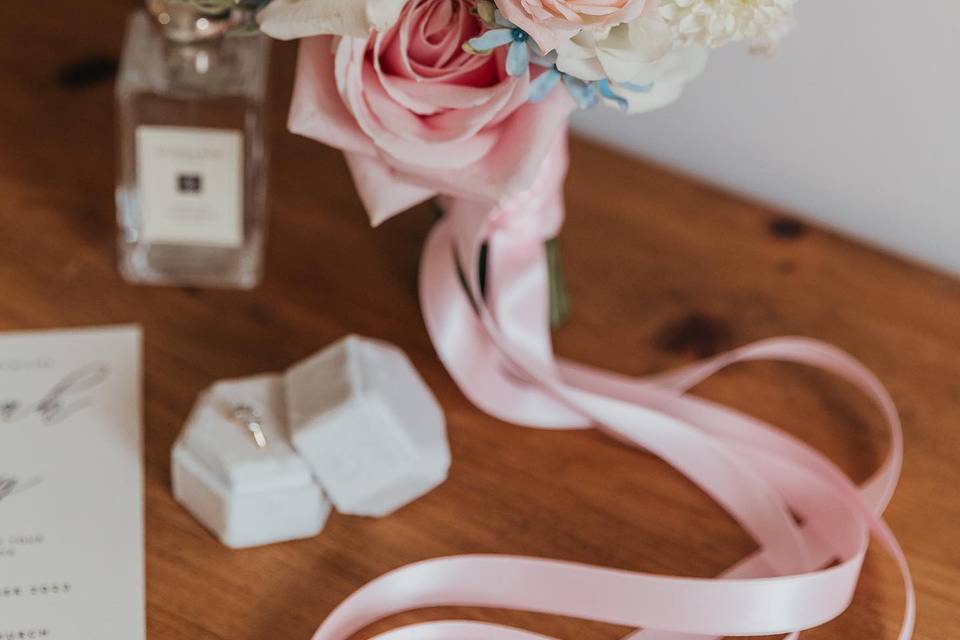 Pastel bouquets