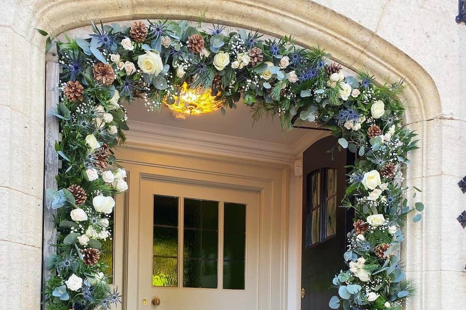 Christmas arch