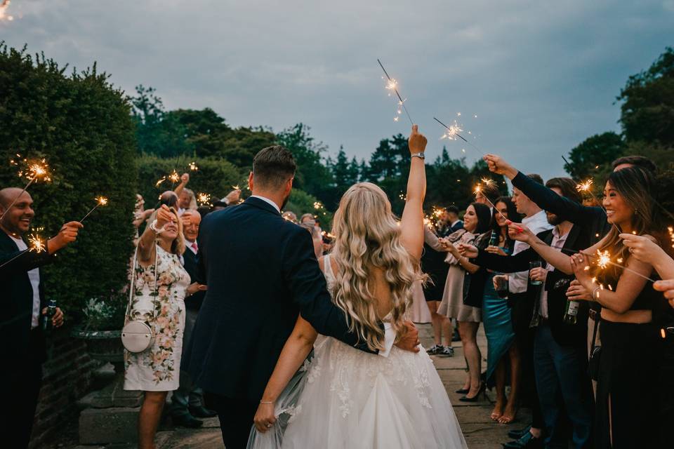 Weddings at dusk