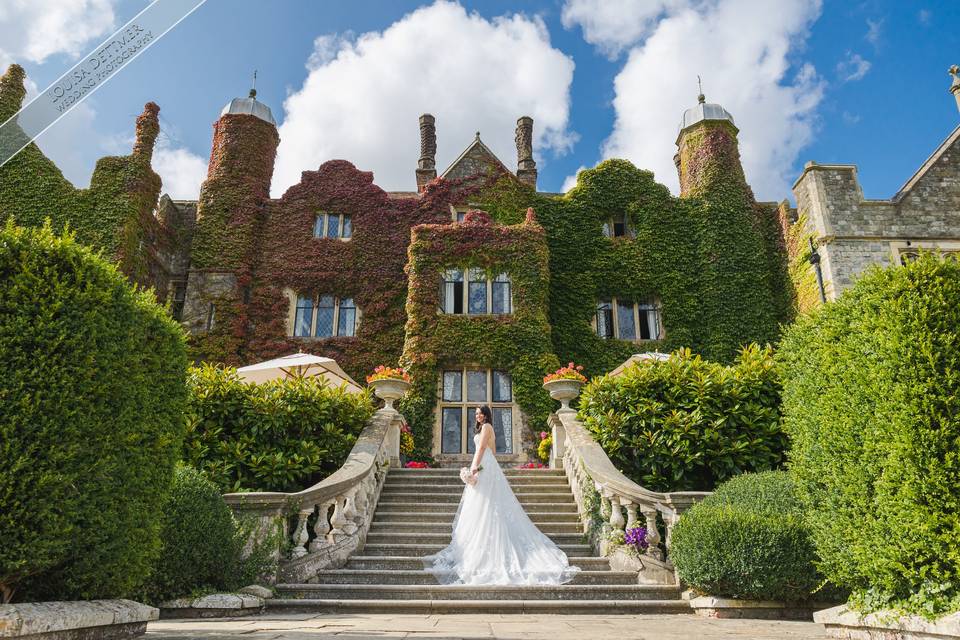 Outdoor grand staircase