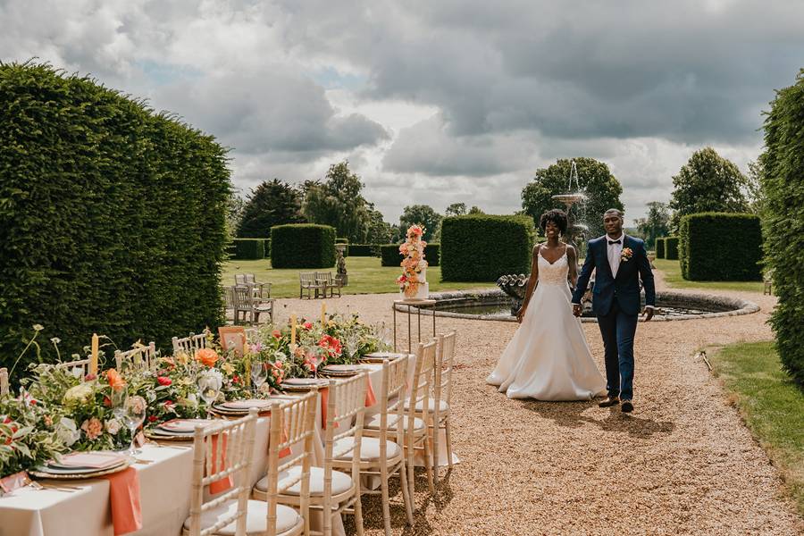 Outdoor Wedding breakfast