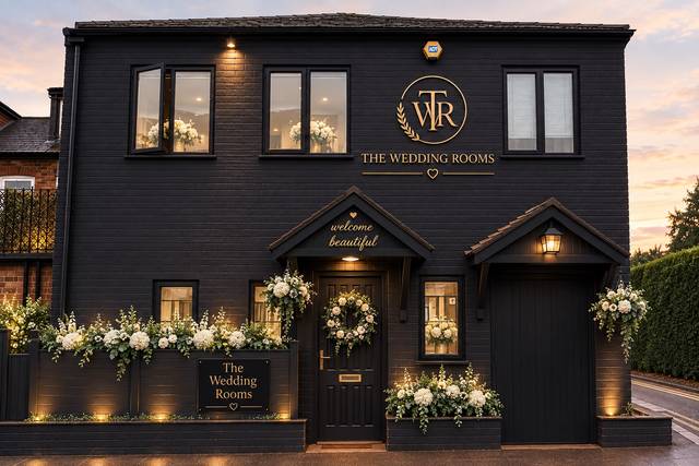 The wedding rooms