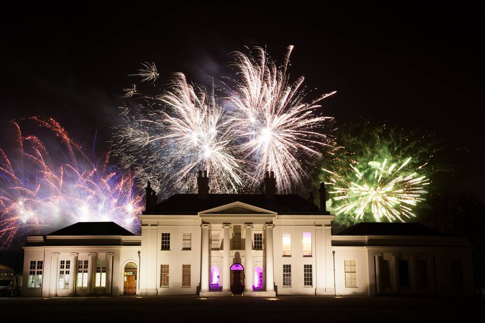 Wedding fireworks