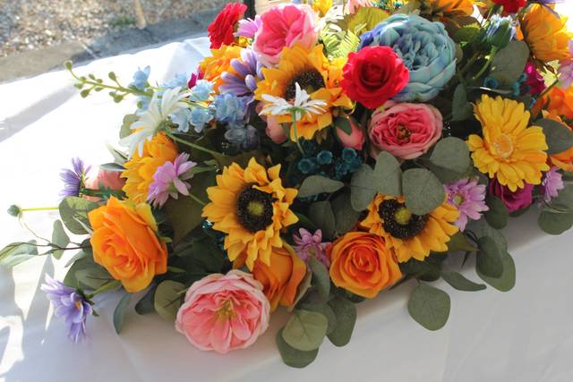 Top Table Flower Arrangement