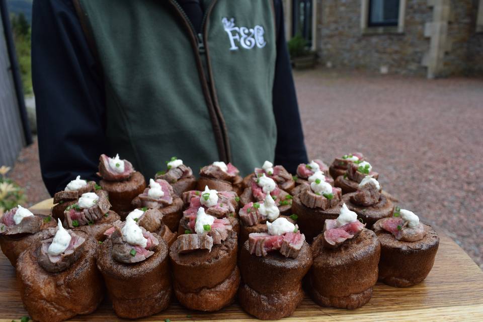 Roast beef Yorkies