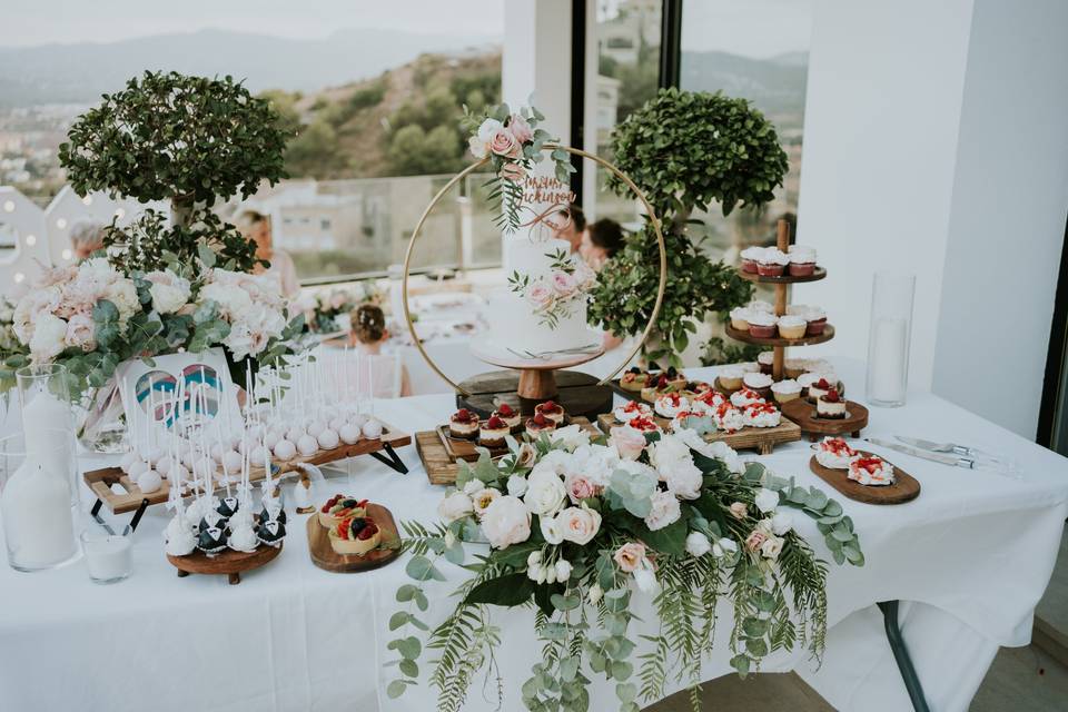 Wedding Dessert Table Javea