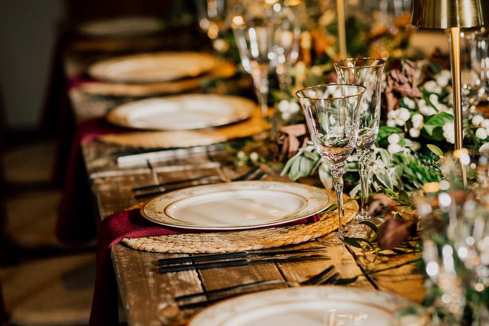Winter table