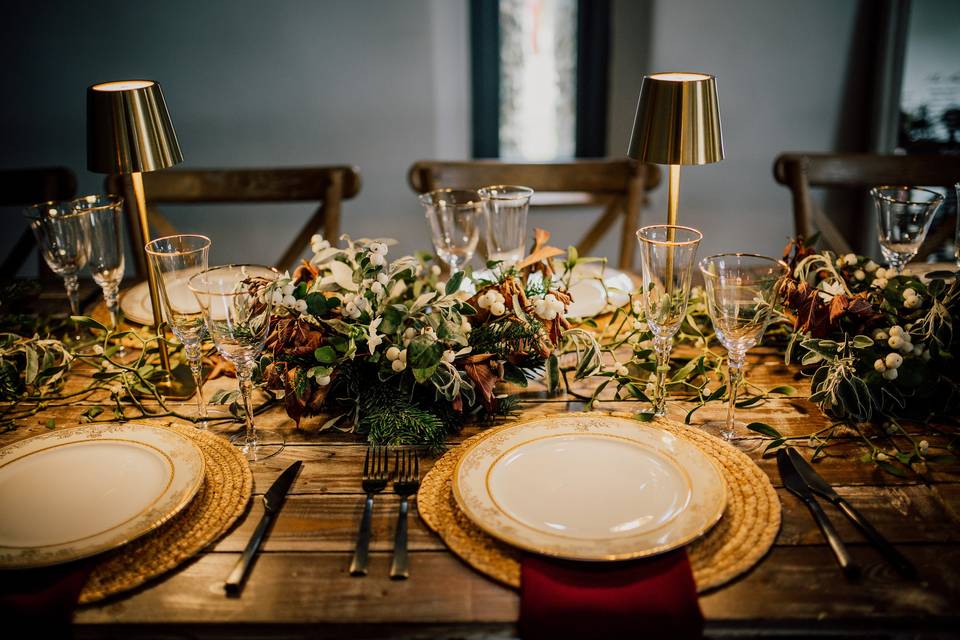 Winter table