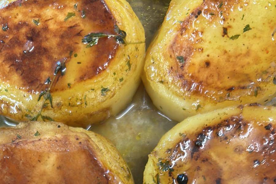 Rosemary fondant prep