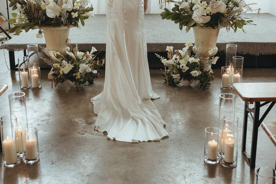 Ceremony centrepieces