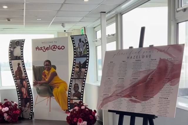 Personalised Event Signage