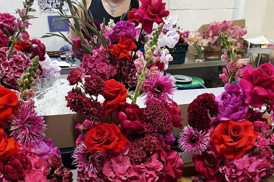 Aisle florals