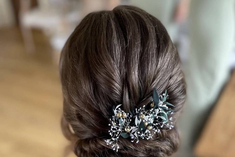 Twisted updo