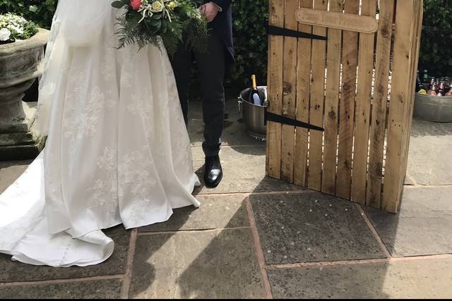 Wedding welcome drinks