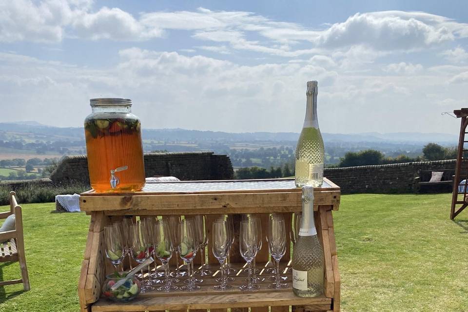 Welcome drinks